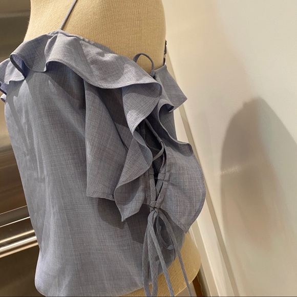 WAYF Cold Shoulder Top - Picture 3 of 12